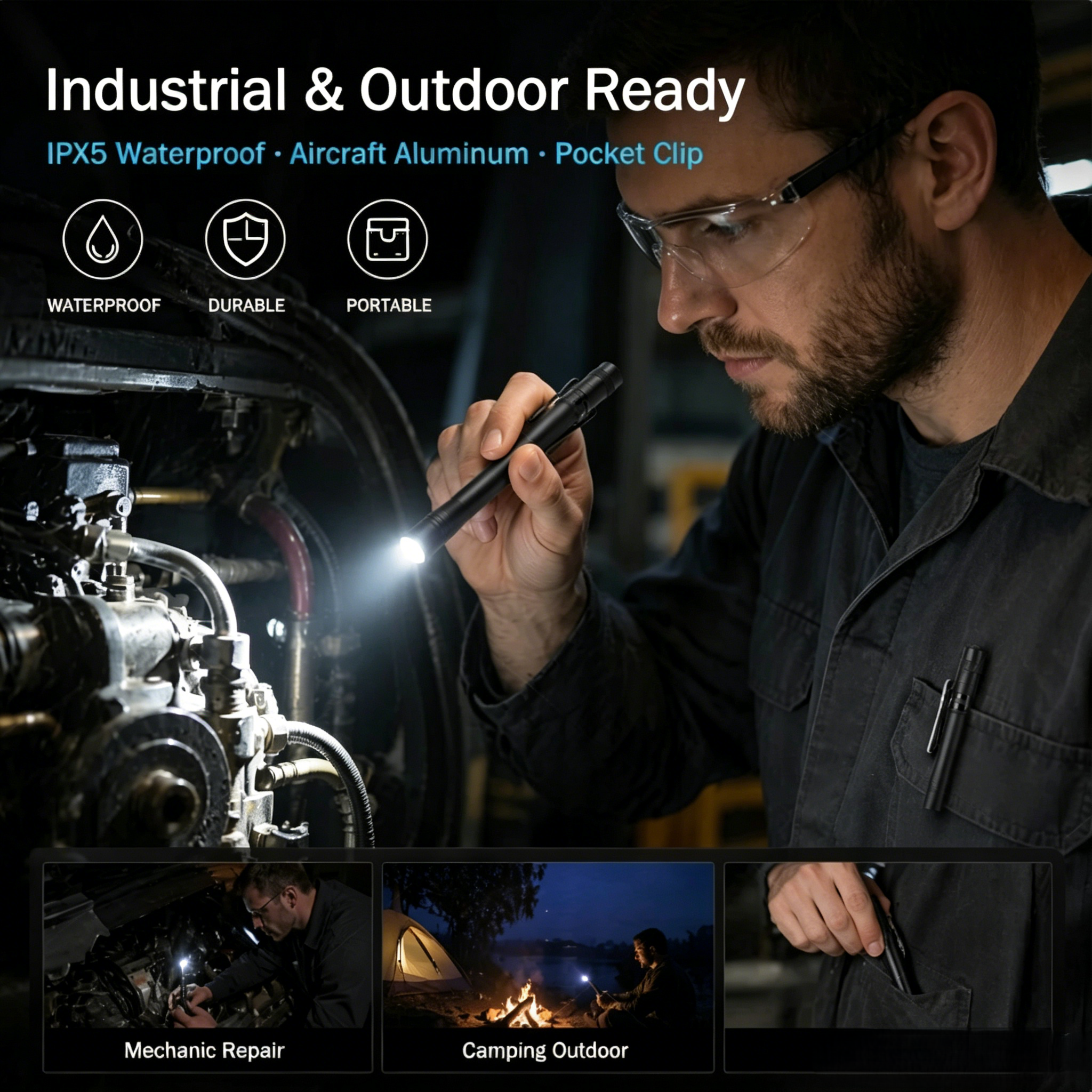 How to Choose a 2AAA Pen Light for Industrial Inspection